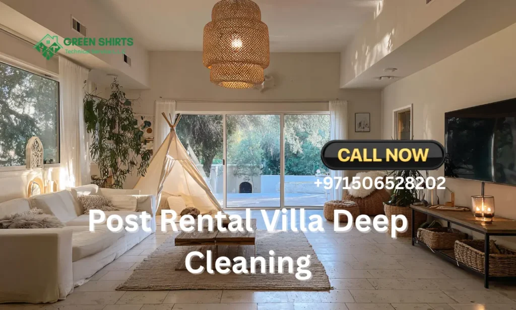 Post-Party or Post Rental Villa Deep Cleaning
