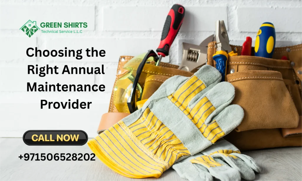 Choosing the Right Annual Maintenance Provider