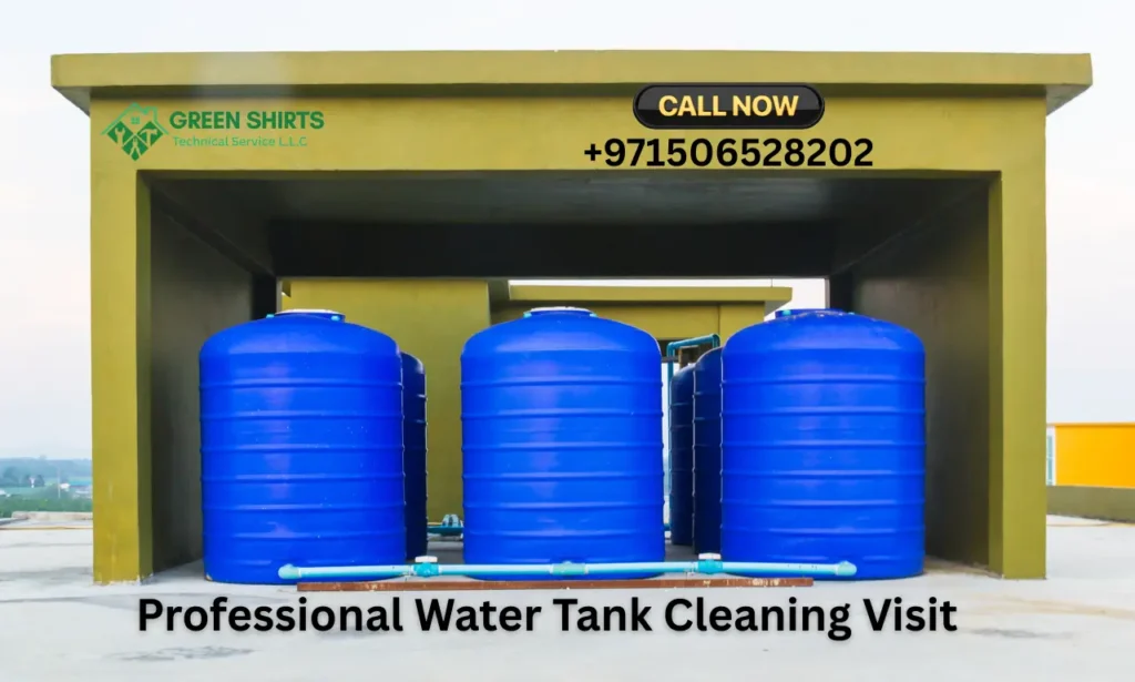 What Happens During a Professional Water Tank Cleaning Visit