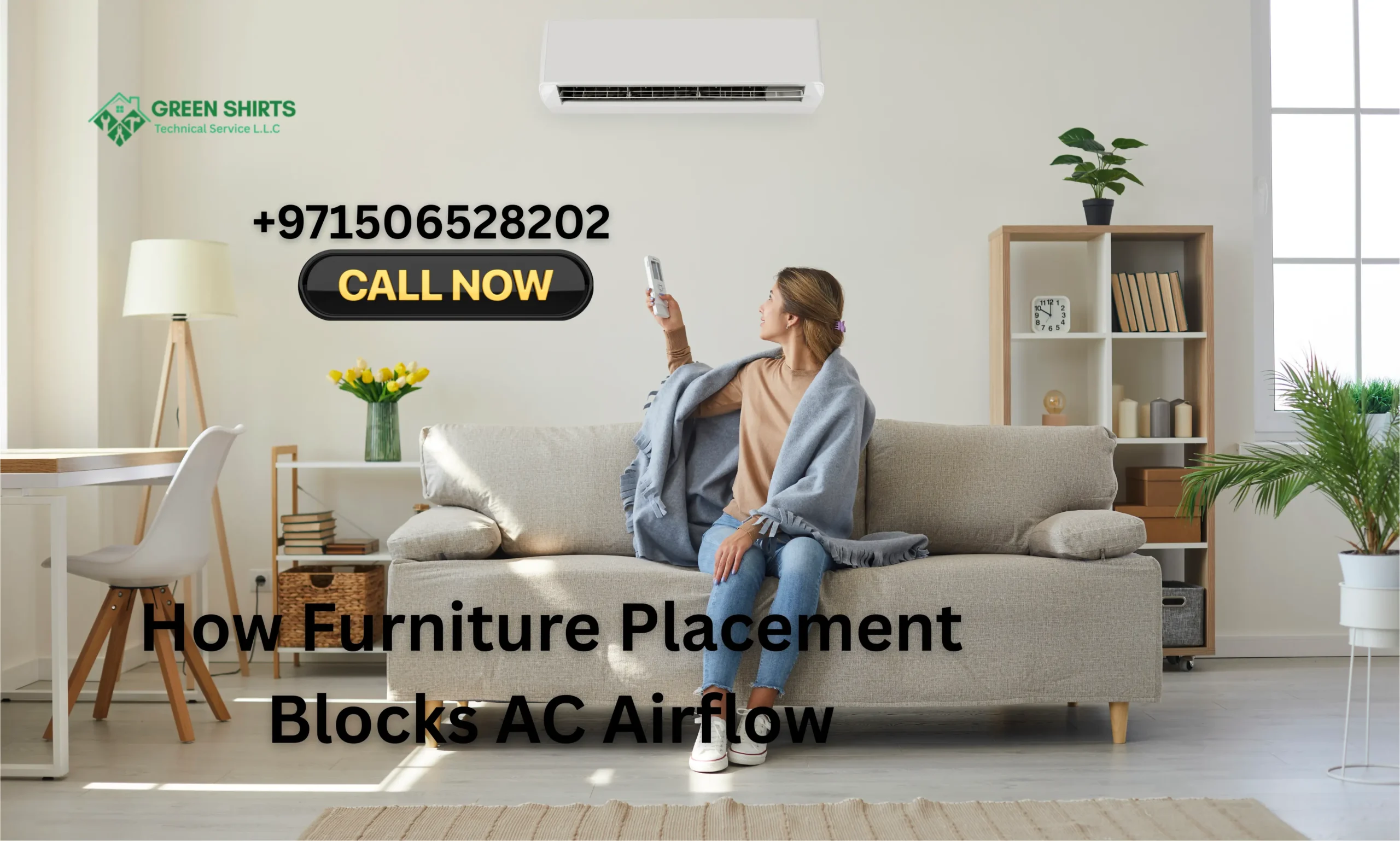 How Furniture Placement Blocks AC Airflow