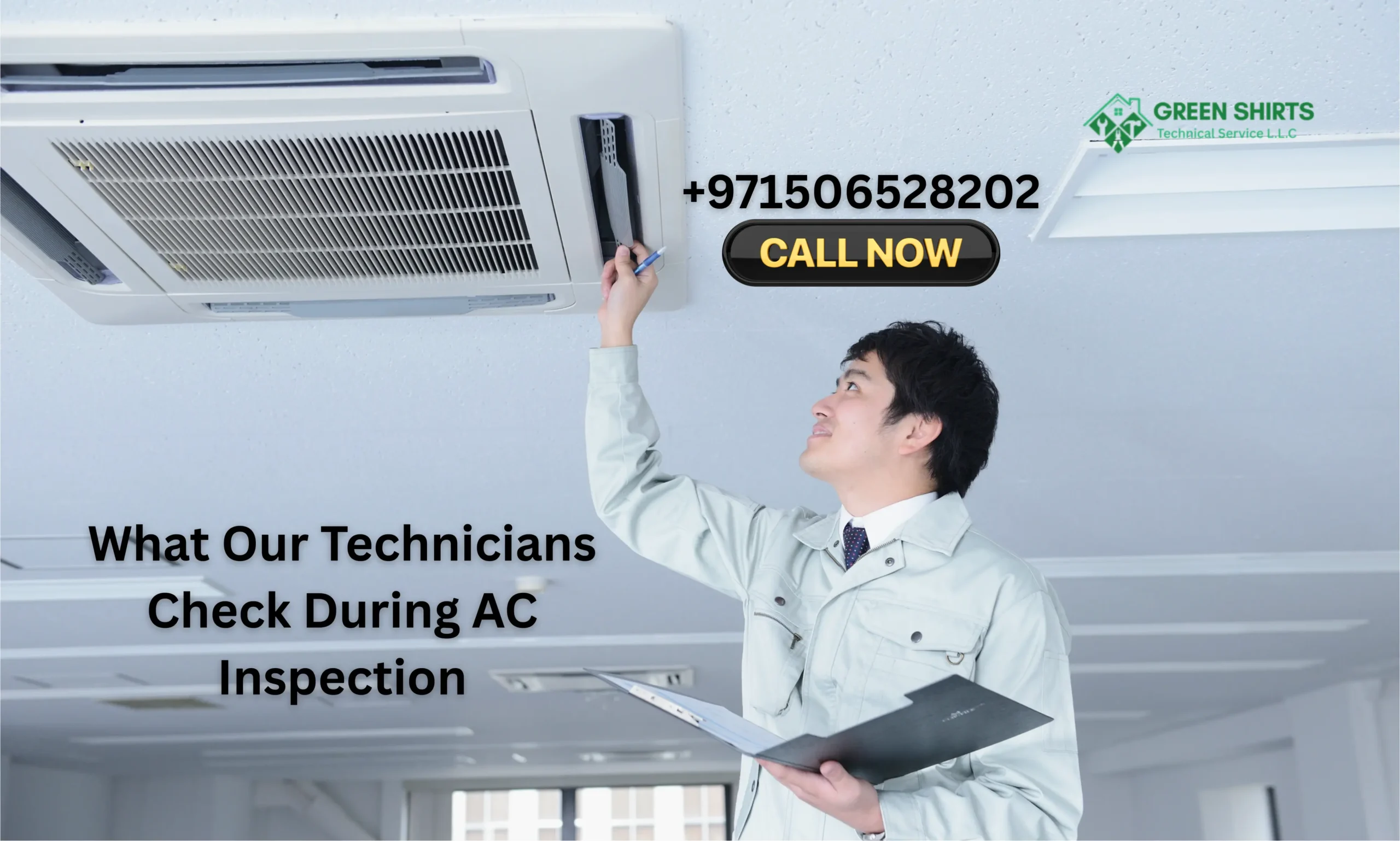 What Our Technicians Check During AC Inspection